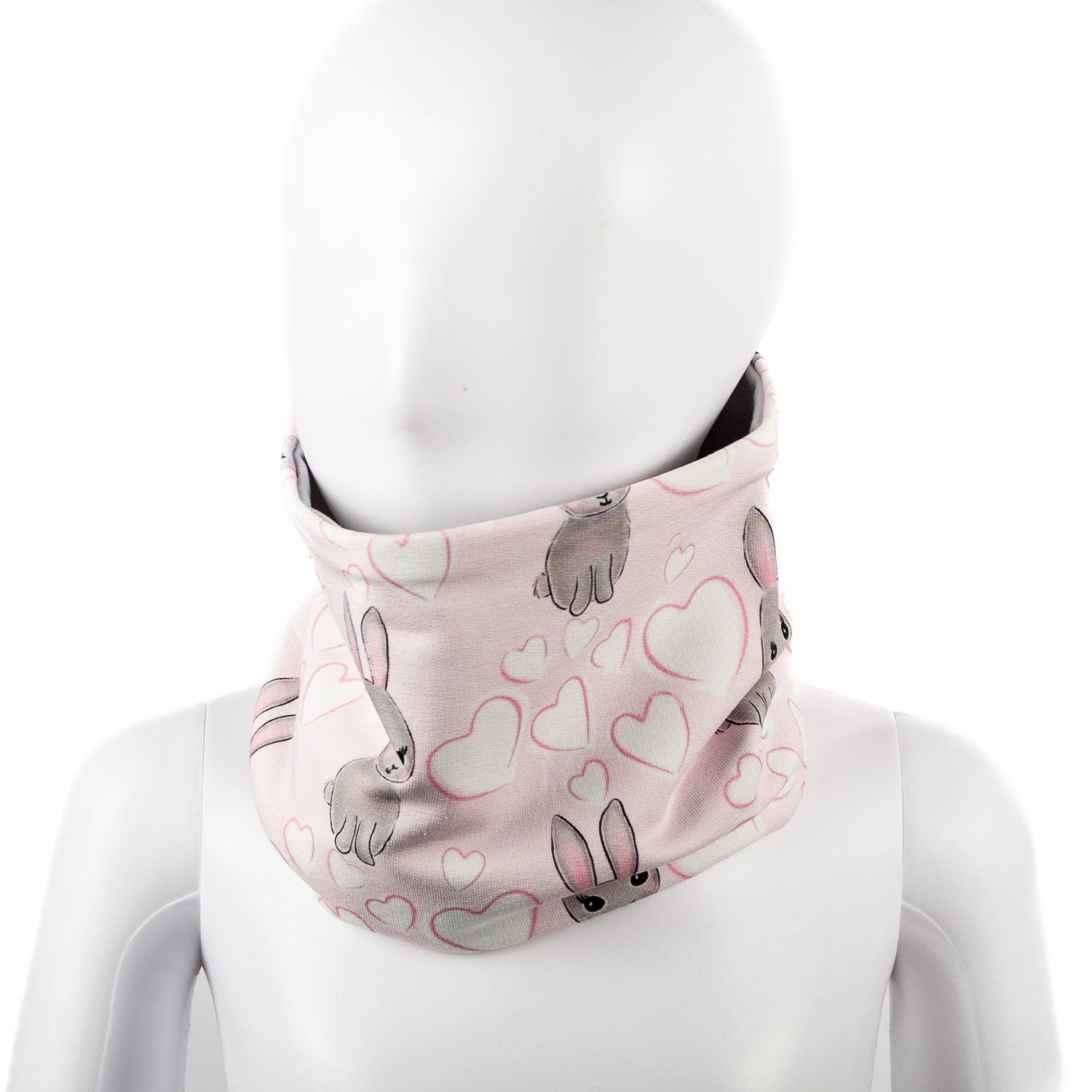 Dětský oboustranný nákrčník - papoušci na zelené (Kopírovat)