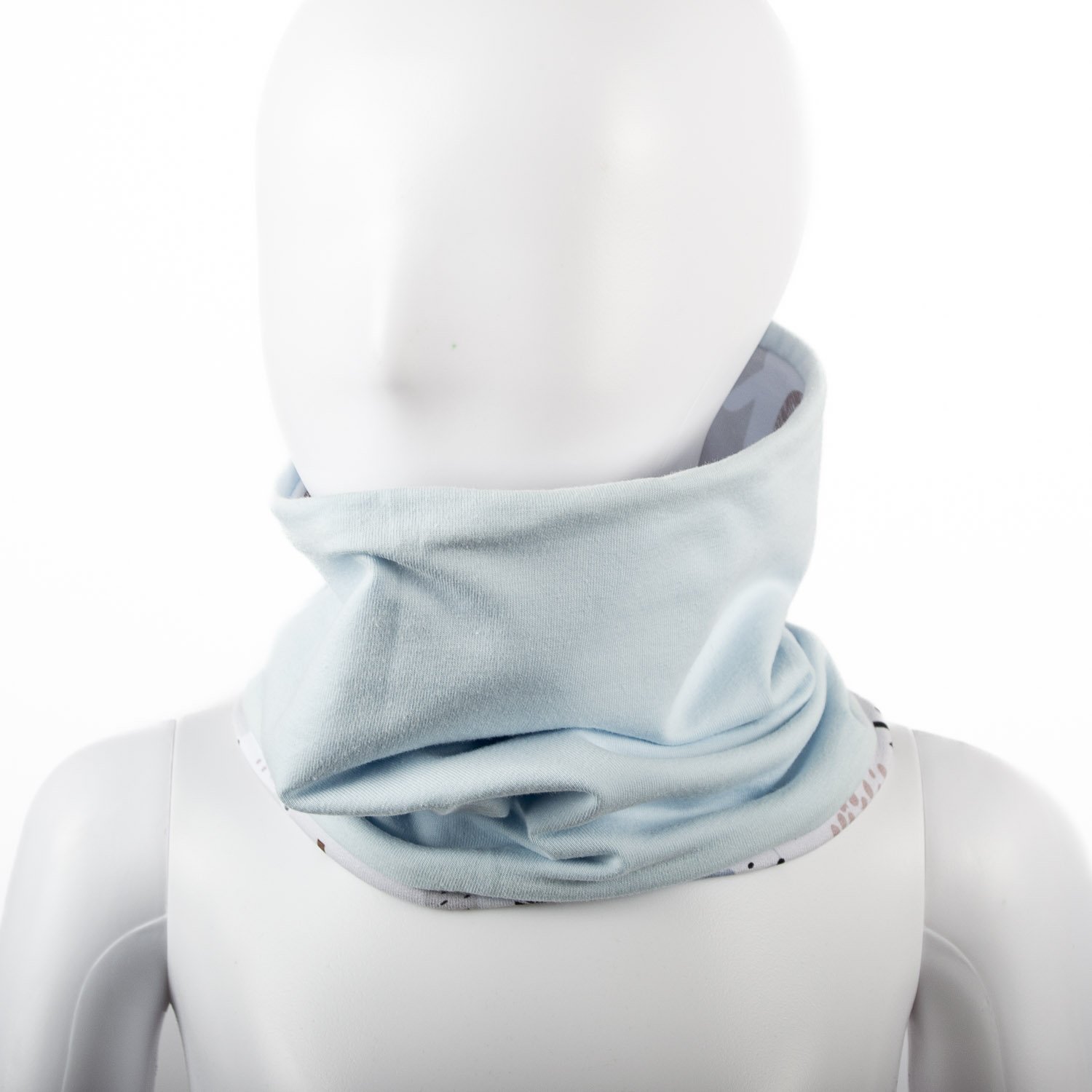 Dětský oboustranný nákrčník - zvířátka v lese - Obrázek 3